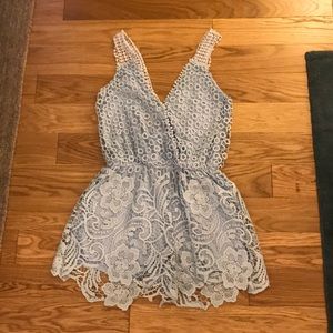 Illa Illa scalloped romper